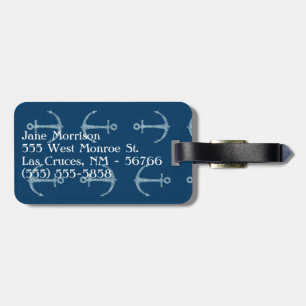 Anker Segelboot Schiffahrt Erzluggageanhänger Gepäckanhänger