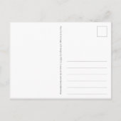 ANKER Silhouette - maritimes Design 1 Postkarte (Rückseite)