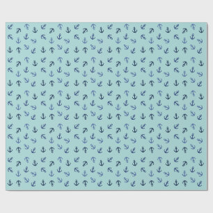 Anker Sommer Geschenkpapier