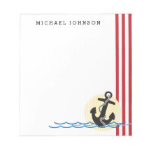 Anker, Sonne und Wasser Personalisiert