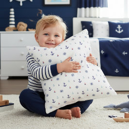 Anker & Steuerrad Nautical Kids ID1256 Kissen
