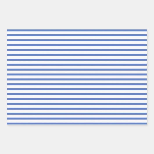 Anker, Streifen und Segelboot Geschenkpapier Set (Vorderseite 2)