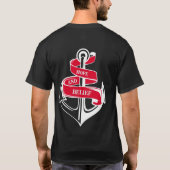 Anker T-Shirt (Rückseite)