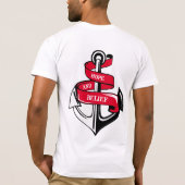 Anker T-Shirt (Rückseite)