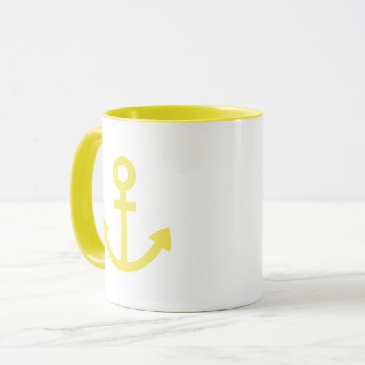 Anker Tasse (Vorderseite Links)