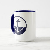 Anker Tasse (Vorderseite Links)