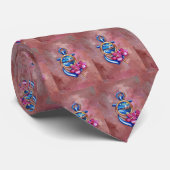 Anker-Tätowierungs-Krawatte Krawatte (Gerollt)