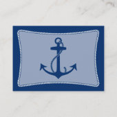 Anker-Telefonkarte Telefonnummerkarte (Rückseite)