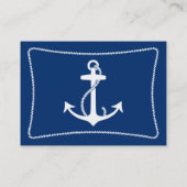 Anker-Telefonkarte Telefonnummerkarte (Rückseite)