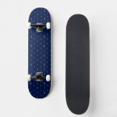 Anker-Tupfen-Muster Skateboard (Vorderseite)