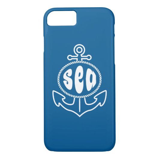 Anker und das Meer Case-Mate iPhone Hülle (Rückseite)