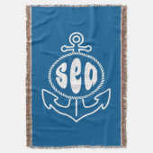 Anker und das Meer Decke (Vorderseite Vertikal)