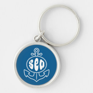 Anker und das Meer Schlüsselanhänger