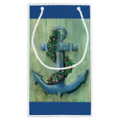 Anker und Garland Holiday Geschenktasche Kleine Geschenktüte (Rückseite)