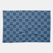 Anker-und Herz-Muster Geschirrtuch (Horizontal)