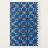 Anker- und Herzmuster Planer (Rückseite)