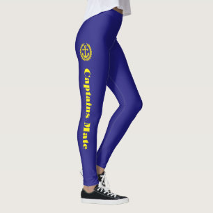 Anker und Kapitän - Text Leggings