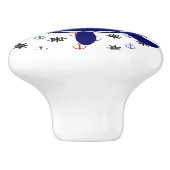 Anker- und Lenkkabinett Keramikknauf (Seitenansicht)