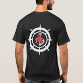Anker und Lenkrad T-Shirt (Rückseite)