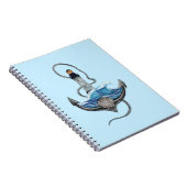 Anker und Leuchtturm (Version 2) Notizblock (Rechte Seite)