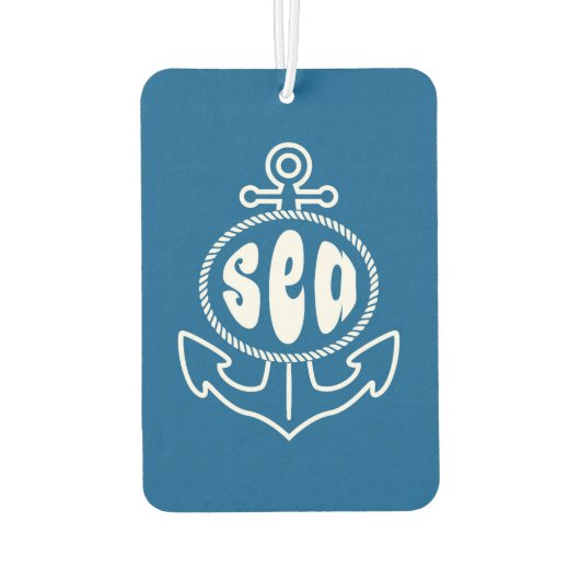 Anker und Meer Autolufterfrischer (Rückseite)