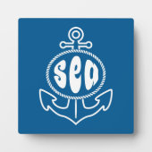 Anker und Meer Fotoplatte (Vorderseite)