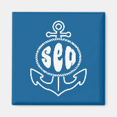 Anker und Meer Magnet (Vorne)