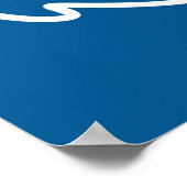 Anker und Meer Poster (Ecke)