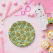 Anker und Muscheln im Vintagen Stil Pappteller (Party)
