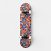 Anker-und Quallen-Muster Skateboard (Vorderseite)