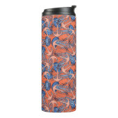 Anker-und Quallen-Muster Thermosbecher (Nach links gedreht)