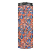 Anker-und Quallen-Muster Thermosbecher (Rückseite)