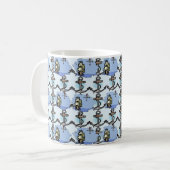 Anker- und Schiffssailor-Cup Kaffeetasse (Vorderseite Links)