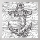 Anker und Seil 2 Poster (Vorne)