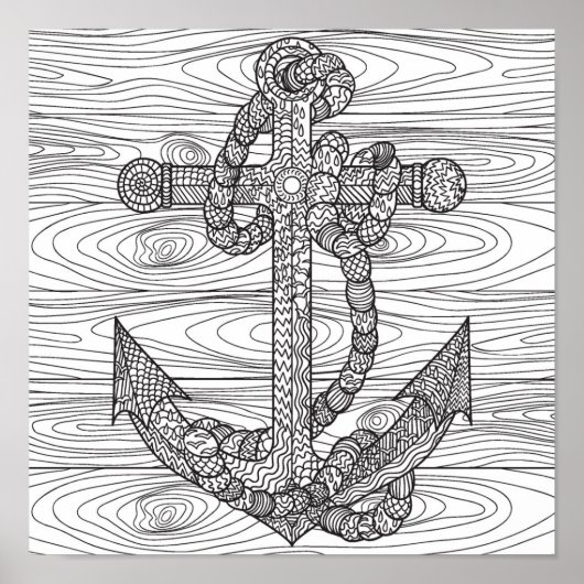 Anker und Seil 2 Poster (Vorne)