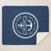 Anker- und Seilbootname Aufnahme Hafen Sherpadecke (Vorderseite (Horizontal))