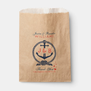Anker und Seile für Schiffe der Marine Geschenktütchen