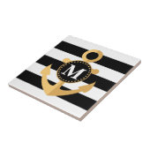 Anker und Streifen Fliese (Seite)