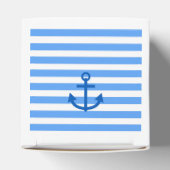 Anker und weiße blaue Streifen Geschenkschachtel (Oben)