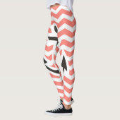Anker und Zickzack Leggings (Links)