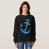 Anker unten, Unterseiten oben Sweatshirt (Vorne ganz)