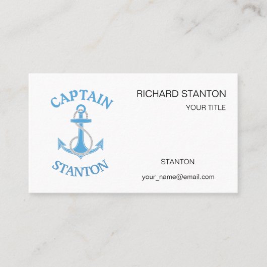 Anker Visitenkarte (Vorderseite)