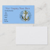 Anker, Visitenkarte (Vorne/Hinten)