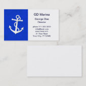 Anker Visitenkarte (Vorne/Hinten)