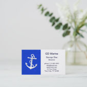 Anker Visitenkarte (Stehend Vorderseite)