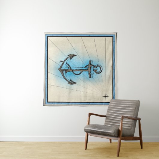 Anker Wandteppich (Beispiel (Horizontal))