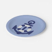 Anker weg Baby Duschpapier Teller (Schrägansicht)