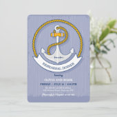 Anker weg einladung (Stehend Vorderseite)