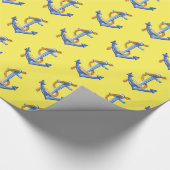 Anker weg geschenkpapier (Ecke)