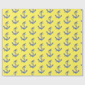 Anker weg geschenkpapier (Flach)